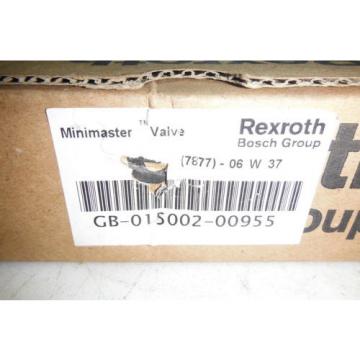 REXROTH GB-015002-00955   MINIMASTER  VALVE  Origin