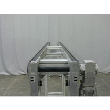 Rexroth Canada Italy Aluminum Frame Conveyor 146&#034; X 13&#034; X 38&#034; W/ Rexroth Motor 3 843 532 033