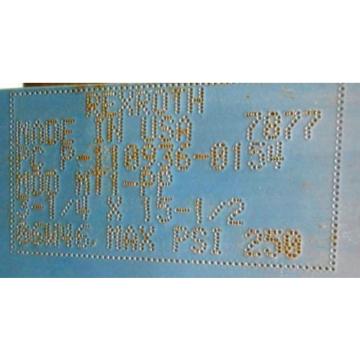 REXROTH Australia Dutch BOSCH CYLINDER, PC P-110936-0154 MOD MT1-PP, 3-1/4 X 15-1/2", 250 PSI