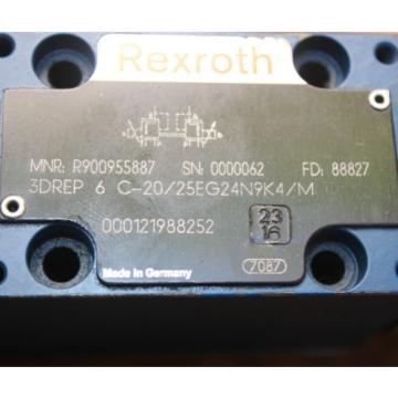 REXROTH 3DREP 6 C-20/25EG24N9K4/M Solenoid Operated Directional VALVE