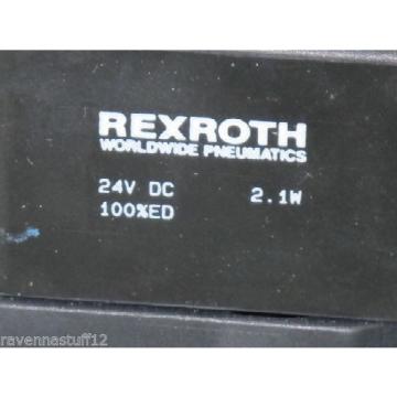Rexroth GS-020052-00909 24VDC Solenoid Valve origin no Box