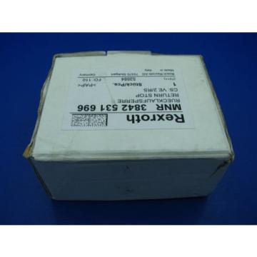 Bosch Egypt Mexico Rexroth VE2/RS Return Stop  3842531696 NEW