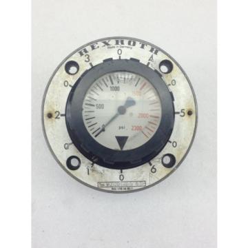 USED Singapore Russia  REXROTH PRESSURE GAUGE 0-2300 PSI  FAST SHIP!!! (B214)