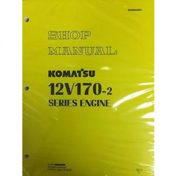 Komatsu 12V170-2  Series Engine Factory Shop Service Repair Manual