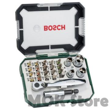 Bosch Screwdriver Bit and Ratchet Set with Colour Coding 26pcs / Crdless no ixo4