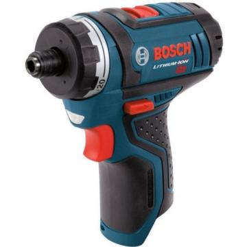 Bosch Li-Ion Pocket Driver/Drill Cordless Power Tool-ONLY 1/4in 12V PS21BN BLUE