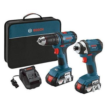 Bosch CLPK26-181 18-Volt 2-Tool Combo Kit with 1/2-Inch Drill/Driver,