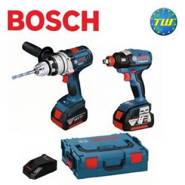 Bosch 18V Hybrid Twinpack Robust Combi Drill &amp; BRUSHLESS Impact Driver-Wrench -