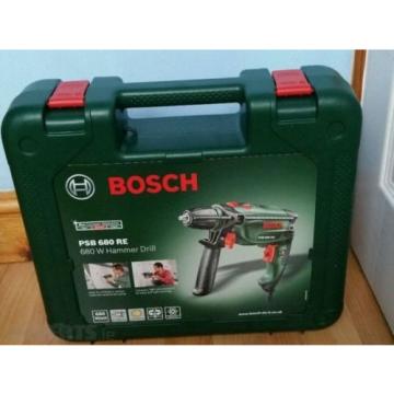 Bosch PSB 680 RE 680 Watt Hammer Drill Lightweight and Compact Brand New
