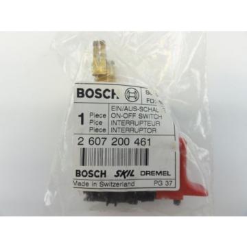 Bosch #2607200461 New Genuine OEM Switch for 32614 32609 32612 Drill Driver