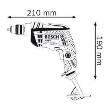 Bosch Professional Rotary Drill Machine, GBM 6, 350W