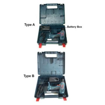 New Bosch Carrying Case Tool Box for Bosch Drill GSR 7.2-2,9.6-2,12-2,14.4-2