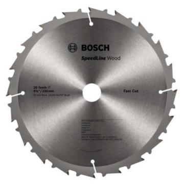 Bosch Speedline Wood Circular Saw Blades 235mm  - 20T, 40T or 60T