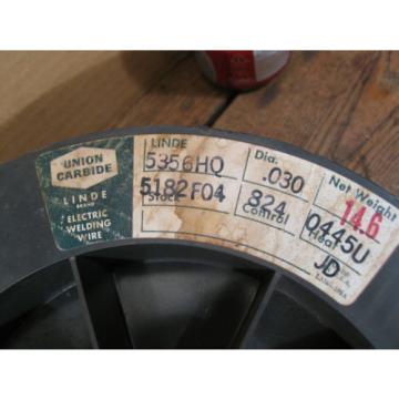 14.6/lbs 5356HQ Aluminum Welding Wire 0.030&#034; on a 12&#034; Spool ( LINDE  )