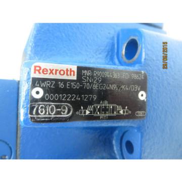 Rexroth 3DREP6C-20=25EG24N9K4/V amp; 4WRZ16E150-70 Valve Origin