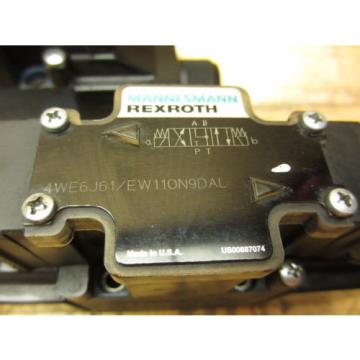 Mannesmann Rexroth 4WE6J61/EW110N9DAL Hydraulic Directional Valve 021464 Coil