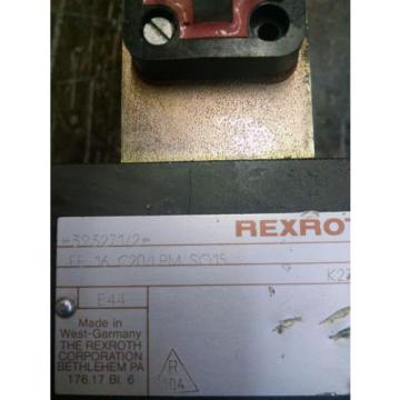 Rexroth Hydraulic Valve FE 16 C20/LPM S015