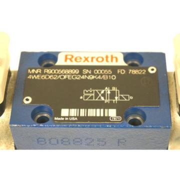 Origin REXROTH R900568899 DIRECTIONAL VALVE 4WE6D62/OFEG24N9K4/B10