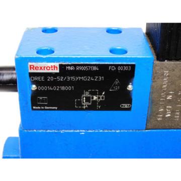 Rexroth Bosch valve ventil  DREE 20-52/315YMG24Z31 / R900571384  /   Invoice