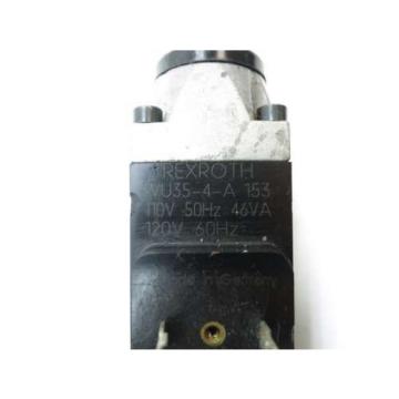REXROTH 4WE6H51/AW110-50/60N9Z45 DIRECTIONAL CONTROL SOLENOID VALVE D556968