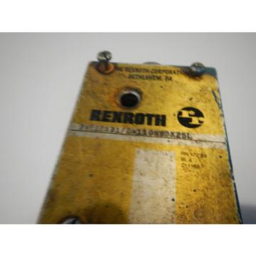 Rexroth 3WE10A31/CW110W9Z55L Hydraulic Directional Valve