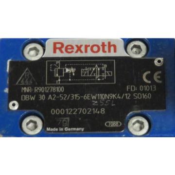 REXROTH #034;Rebuilt#034; Pressure Relief Valve  MNR:  R901278100  FD:  01013
