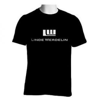 Linde Werdelin Black T-shirt Watch Logo Men&#039;s Tshirt S to 2XL