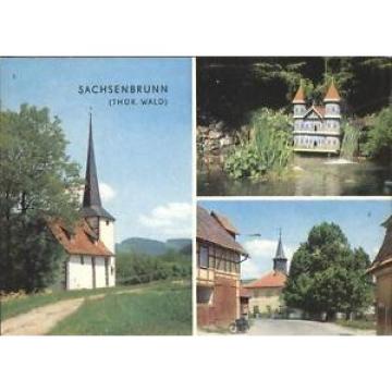 41195095 Sachsenbrunn Kirche, Zur Walltersruh, Alte Linde Sachsenbrunn