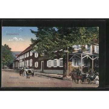alte AK Ottenhöfen, Gasthaus und Pension zur Linde von E. Bertrand 1916