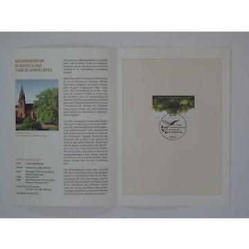 (01j35) Bund Erinnerungsblatt 2001 mit ESST Mi.Nr.  2208 Linde zu Himmelsberg
