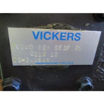 Origin VICKERS HYDRAULIC PUMP PV040B2RSE1F20 C21D12