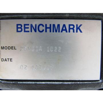 Benchmark/Vickers 25V21A-1C22 Rebuilt Hydraulic Single Vane Pump 7/8#034; Shaft