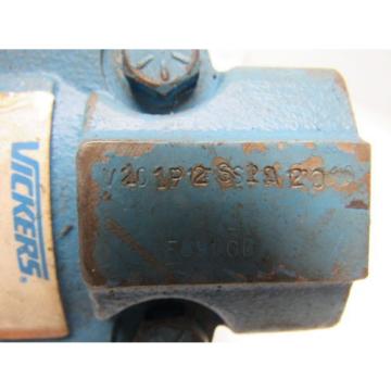 Vickers V101P2S1A20 Single Vane Hydraulic Pump 1#034; Inlet 1/2#034; Outlet