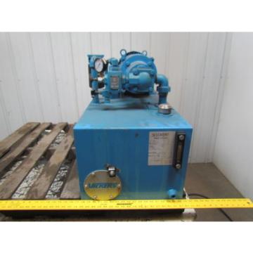 Vickers V20-1P7P-1D-11 Fixed Displacement 30 Gal Hydraulic Power Unit 10HP 3PH
