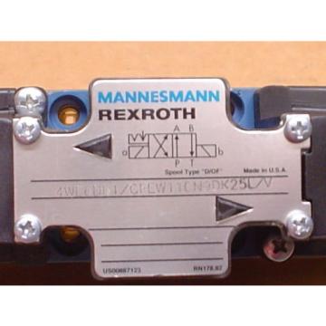 Mannesmann Rexroth 4WE6D61/OFEW110N9DK25L/V Hydraulic Directional Valve