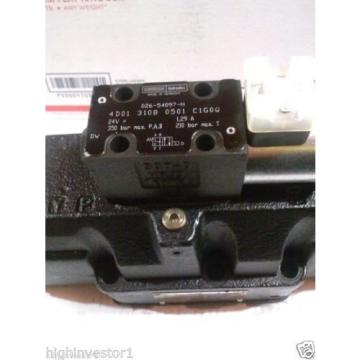 DENISON SOLENOID CONTROLLED PILOT OPERATED DIRECTIONAL VALVE P26-70026-H