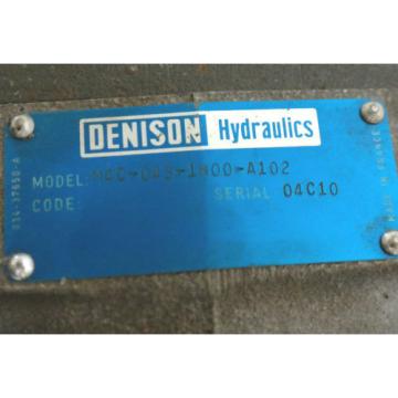 DENISON HYDRAULICS M4C-043-1N00-A102 M4 HYDRAULIC VANE MOTOR M4C0431N00A102