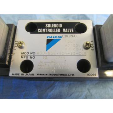 origin Daikin Solenoid Controlled Valve with Connectors KSO G02 9CA 30 CLE