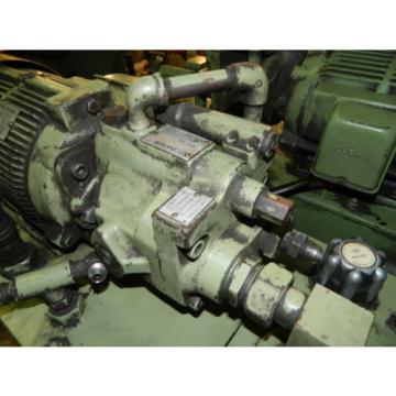 Daikin 2 HP Oil Hydraulic Unit, # Y473063-1, Daikin Pump # V15A1R-40Z, Used
