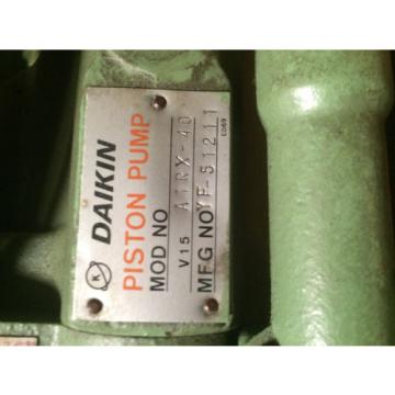 Origin DAIKIN Hydraulic Unit MODEL NO ML70-1000G SOLENOID POERATED VALVE