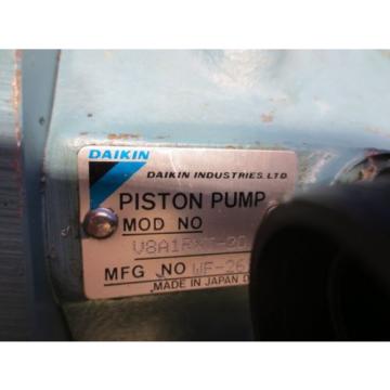 DAIKIN PISTON PUMP V8A1RXT-20 WF-26