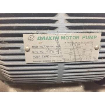 Daikin Pump V15A1R-40 w/Motor M15A1-2-30 MI5AI-2-30 FREE SHIPPING