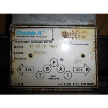 Vickers Double A Hydraulic Directional Control Valve QF-5M-FF-10A3