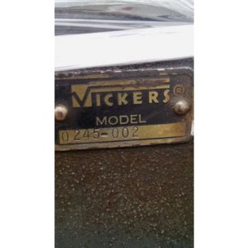 Vickers 1HP  Unit w/ Pump, Motor and Reservoir - Vickers 1HP