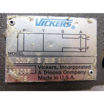 Vickers DGMPN-3-BNS-11 Hydraulic Pressure Control Valve