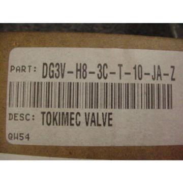 VICKERS TOKIMEC HYDRAULIC VALVE DG3V H8 3C T 10 JA Z Origin IN BOX