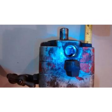 Vintage Hydraulic Vane Pump 5170 With Faucet Orange