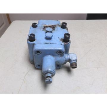 Vickers Hydraulic Pressure Control Valve MDL: RG-06-D2-10 PRESURE RANGE 250-1000