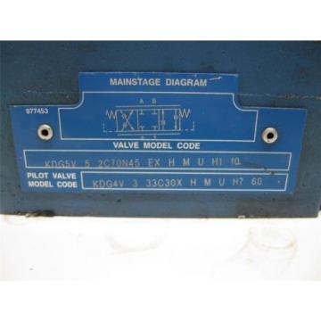 Vickers KDG5V2C70N45 EX H M U H1 10 Hydraulic Valve
