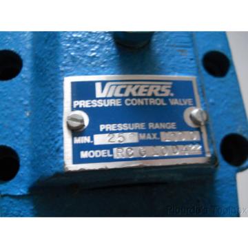 origin Vickers RCG Pressure Reducing Hydraulic Valve, 250-1000 psi, RCG10-D4-22